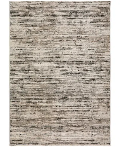 D Style Denizi Dz1 3'3" X 5'3" Area Rug In Black