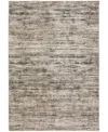 D Style Denizi Dz1 5'3" X 7'8" Area Rug In Black