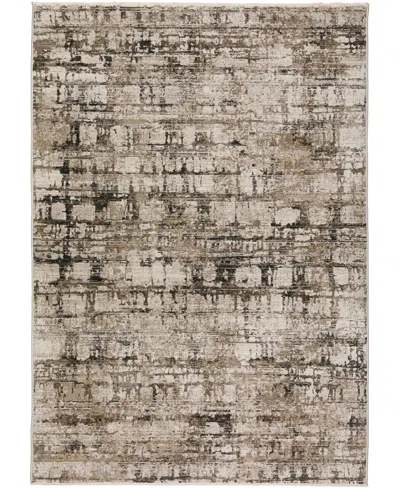 D Style Denizi Dz3 5'3" X 7'8" Area Rug In Beige