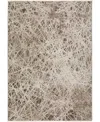 D Style Denizi Dz4 3'3" X 5'3" Area Rug In Taupe