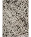 D Style Denizi Dz4 7'10" X 10' Area Rug In Black