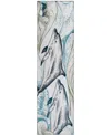 D Style Harbor Ha10 2'3" X 7'6" Runner Area Rug In Ivory