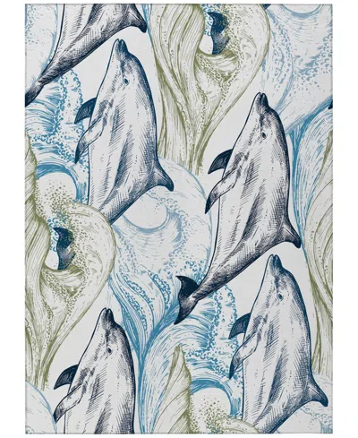 D Style Harbor Ha10 5' X 7'6" Area Rug In Ivory