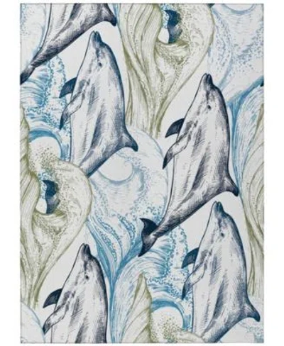 D Style Waterfront Wrf10 Area Rug In Ivory