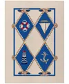 D Style Harbor Ha6 3' X 5' Area Rug In Ivory