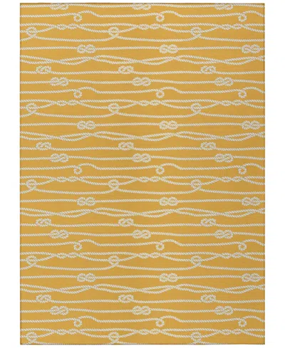 D Style Harbor Ha7 8' X 10' Area Rug In Gold