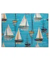 D Style Harbor Ha8 1'8" X 2'6" Area Rug In Mist