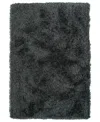 D Style Impact Ia100 8' X 10' Shag Area Rug In Midnight