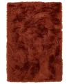 D Style Impact Ia100 8' X 10' Shag Area Rug In Paprika