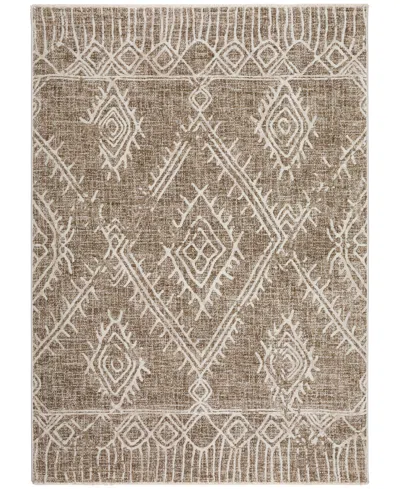 D Style Izmir Iz1 3'3" X 5'3" Area Rug In Mocha
