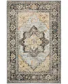 D Style Jericho Jc2 2' X 3' Area Rug In Charcoal