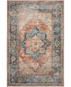 D Style Jericho Jc2 8' X 10' Area Rug In Copper