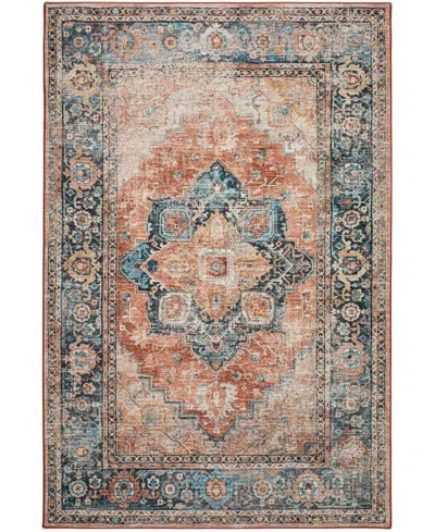 D Style Jericho Jc2 8' X 10' Area Rug In Copper