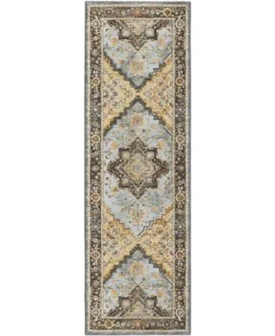 D Style Basilic Bas2 Area Rug In Mint