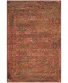 D Style Jericho Jc3 5' X 7'6" Area Rug In Paprika