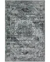 D Style Jericho Jc5 3' X 5' Area Rug In Gray