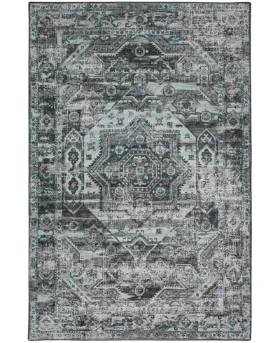 D Style Jericho Jc5 3' X 5' Area Rug In Gray