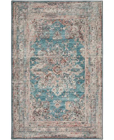 D Style Jericho Jc6 8' X 10' Area Rug In Turquoise