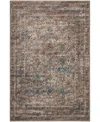D Style Jericho Jc7 2' X 3' Area Rug In Coffee