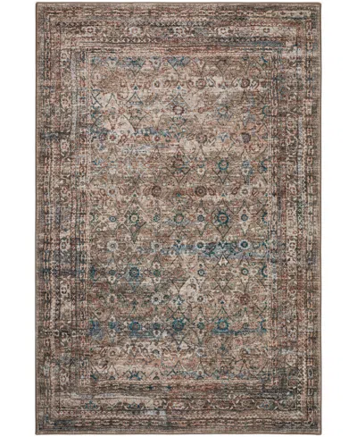 D Style Jericho Jc7 2' X 3' Area Rug In Coffee