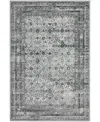 D Style Jericho Jc7 8' X 10' Area Rug In Charcoal