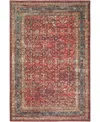 D Style Jericho Jc7 8' X 10' Area Rug In Red