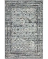 D Style Basilic Bas7 Area Rug In Coffee