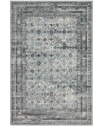 D Style Basilic Bas7 Area Rug In Coffee