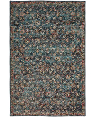 D Style Jericho Jc8 3' X 5' Area Rug In Navy