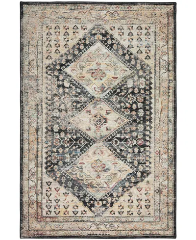 D Style Jericho Jc9 3' X 5' Area Rug In Midnight