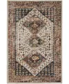D Style Jericho Jc9 5' X 7'6" Area Rug In Brown