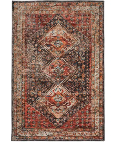 D Style Jericho Jc9 8' X 10' Area Rug In Maroon