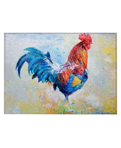 D Style Kendall Kitchen Ke1 1'8" X 2'6" Area Rug In Multi