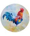 D Style Kendall Kitchen Ke1 8' X 8' Round Area Rug In Multi