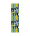D Style Kendall Kitchen Ke13 2'3" X 7'6" Runner Area Rug In Midnight