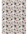 D Style Kendall Kitchen Ke14 Area Rug In Purple
