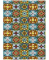 D Style Vertes Kitchen Vrt20 Area Rug In Multi