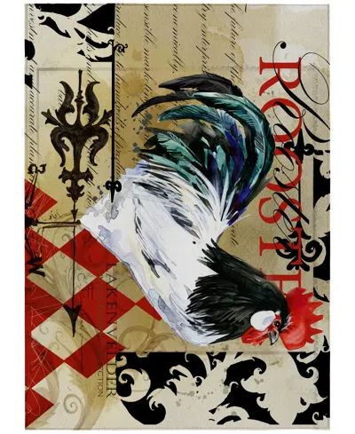 D Style Kendall Kitchen Ke3 3' X 5' Area Rug In Khaki
