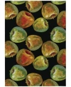 D Style Vertes Kitchen Vrt8 Area Rug In Black