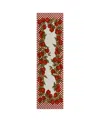 D Style Kendall Kitchen Ke9 2'3" X 7'6" Runner Area Rug In Red