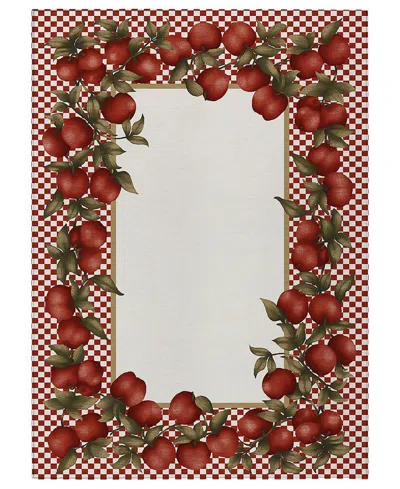 D Style Kendall Kitchen Ke9 5' X 7'6" Area Rug In Red