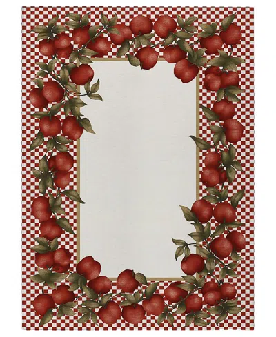 D Style Kendall Kitchen Ke9 9' X 12' Area Rug In Red