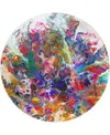 D Style Kikiamo Kk1 8' X 8' Round Area Rug In Multi