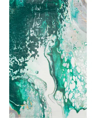 D Style Kikiamo Kk10 3' X 5' Area Rug In Jade