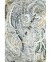D Style Splash Spl12 Area Rug In Gray