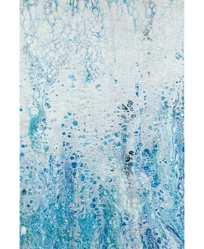 D Style Kikiamo Kk18 8' X 10' Area Rug In Ocean