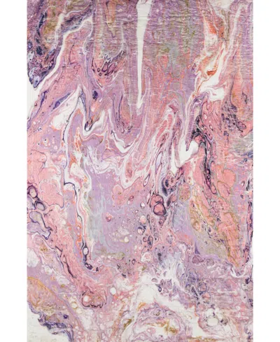 D Style Kikiamo Kk6 3' X 5' Area Rug In Rose