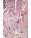 D Style Splash Spl6 Area Rug In Rose