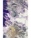 D Style Kikiamo Kk7 3' X 5' Area Rug In Purple