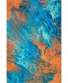 D Style Kikiamo Kk8 8' X 10' Area Rug In Ocean